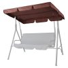 Outdoor Patio Swing Canopy Replacement 65X47In