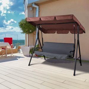 Outdoor Patio Swing Canopy Replacement 76X44In