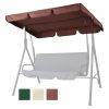 Outdoor Patio Swing Canopy Replacement 76X44In