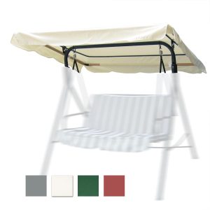 Outdoor Patio Swing Canopy Replacement 72X53In