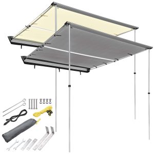 Car Awning With Light 8' 1 X 7' 1 Suv Side Awning