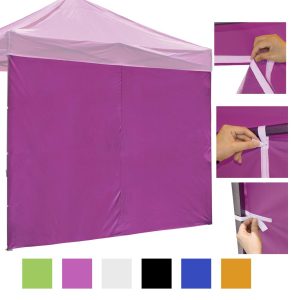 Canopy Sidewall Tent Walls 1080D 10X7Ft(1Pc./Pack)