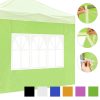 Canopy Tent Sidewall With Window 1080D 9'7X6'8(1Pc./Pack)