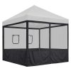 Netting For Pop Up Canopy 10X10 Food Service Vendor Side Panel