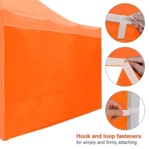 Canopy Sidewall Tent Walls 15X7Ft Uv50+ Cpai-84