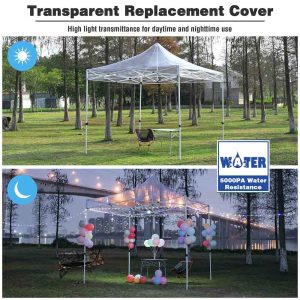 10X10 Ez Pop Up Tent Canopy Replacement Top (9'7X9'7)