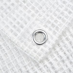 Clear Heavy Duty Tarp Waterproof Canvas 14Mil Thick