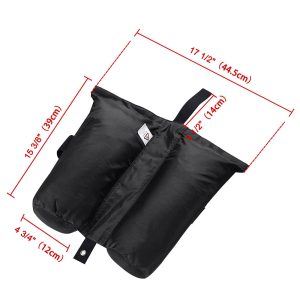 4Pcs Universal Canopy Weight Bags W/ Anchor Hole For Tents