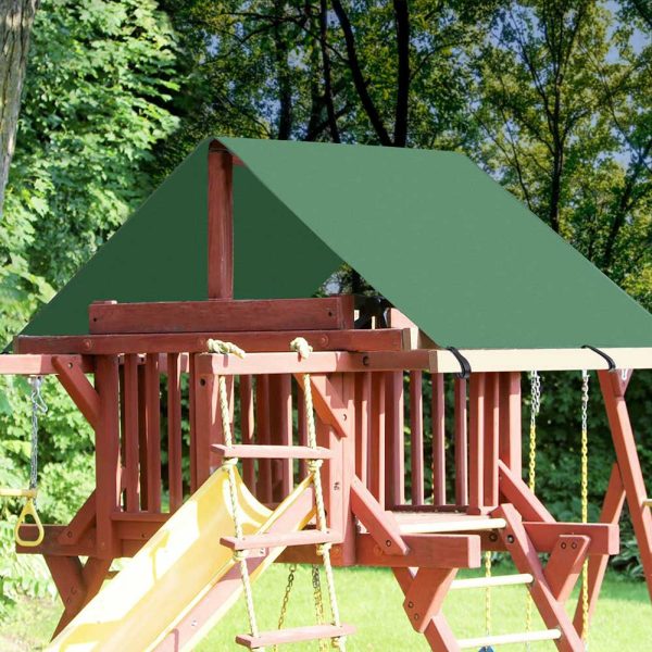 Swing Set Canopy Backyard Playgrounds 52X90