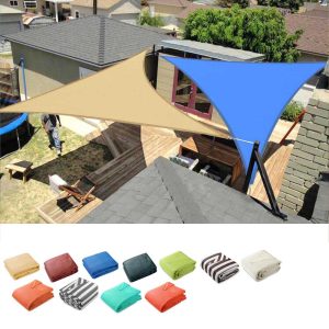 16' Triangle Outdoor Sun Shade Sail Canopy