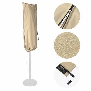 15Ft Patio Umbrella Cover With Zipper & Rod 61X28 In.