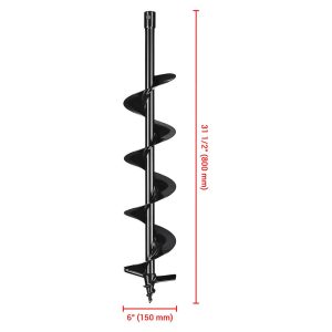 Earth Auger Bit 4 In. 6 In. 8 In. 10 In. 12 In. Size Optional