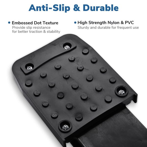 Anti-Slip Nylon Stilt Sole Floor Plate 2Ct/Pack