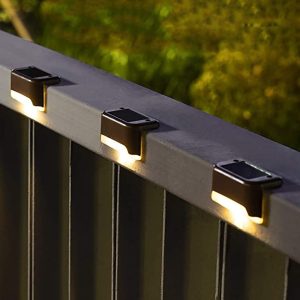 Led Solar Lamp Path Staircase Outdoor Waterproof Wall Light