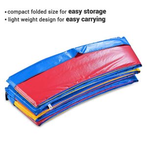 12 Ft Trampoline Pad Replacement Spring Cover Rainbow