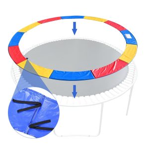 13 Ft Trampoline Pad Replacement Spring Cover Rainbow