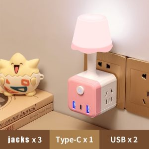 Led Lamp With Remote Control And Usb Adapter