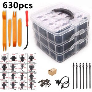 Car Fastener Box Set (630Pcs)