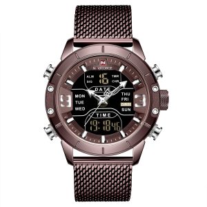 Double Display Multi-Function Waterproof Sports Watch