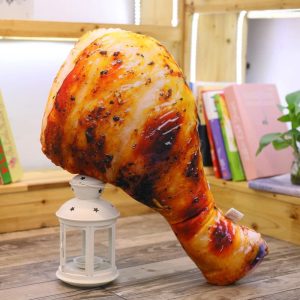 Chicken Leg Plush Dog Toy