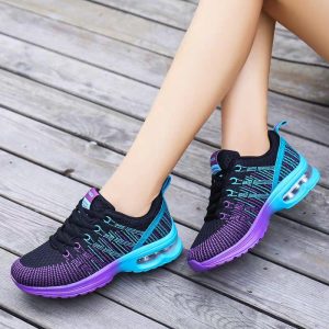 Colorful Breathable Sneakers For Women