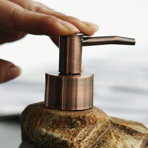 Ceramic Retro Stone Dispenser Soap Dispenser