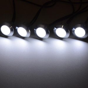 5Ct/Pack 12V Led Recessed Deck Lighting Fixture