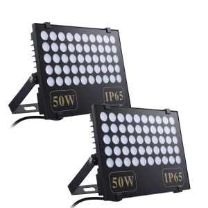 Waterproof Led Purple Light Flood Lights Party 2Pcs 50W Ip65