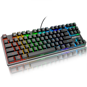 Rainbow Rgb Mechanical Gaming Keyboard For Pc