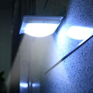 Solar Powered Motion Sensor Light Wireless Security Wall