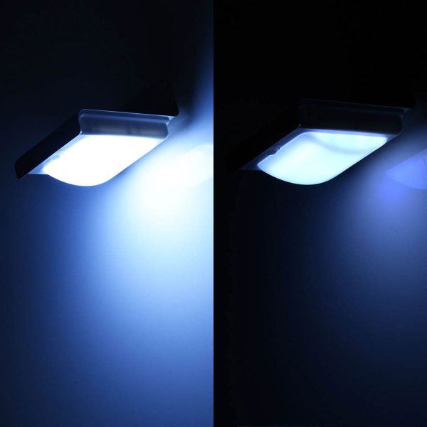 Solar Powered Motion Sensor Light Wireless Security Wall