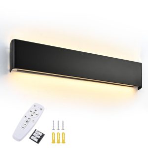 Wall Sconce Light For Bathroom Bedroom App & Remote