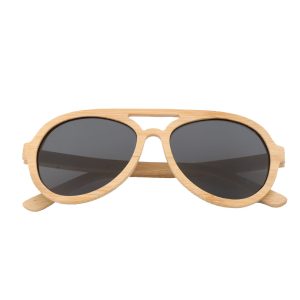 Wooden Frame Unisex Sunglasses