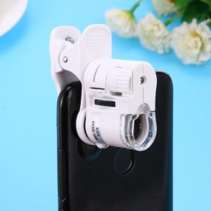 Digital Microscope Camera For Cell Phone With Led Light