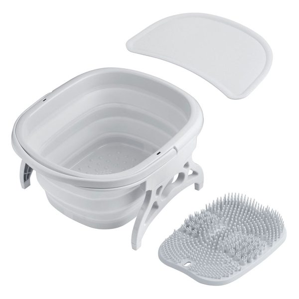 Collapsible Foot Bath Basin Soaking Tub With Cover