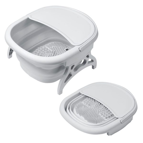 Collapsible Foot Bath Basin Soaking Tub With Cover