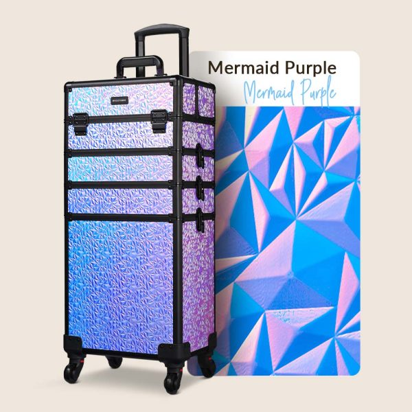 Mermaid Rolling Makeup Case Set(3)