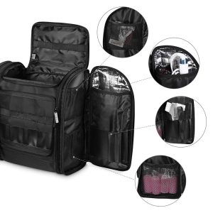 Barber Bag Makeup Backpack For Artist Hairstylist