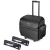 Cosmetology Rolling Case For Hair Stylist Hobbyist Artist