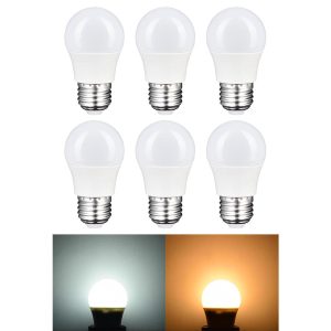 Mirror Light Bulbs 3W E27 6-Pack