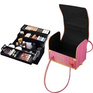 Rolling Makeup Case Hairstylist Case On Wheels