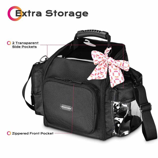 Nylon Makeup Travel Bag Large Compartment 1680D