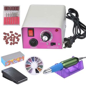 Nails Care Pedicure Electric Nail Drill File Machine Kit