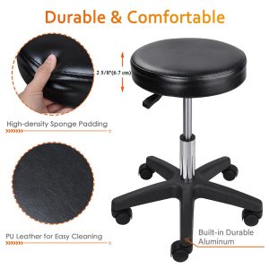 Beauty 3 Hydraulic Salon Stool Tattoo Massage