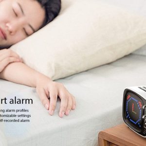 Unique Portable Smart Bluetooth Speaker & Alarm Clock