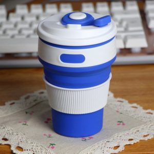 Folding Silicone Water Cups Coffee Mugs