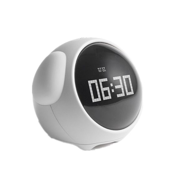 Digital Cute Multi-Function Alarm-Clock Wake-Up-Light Pixel Expression