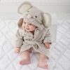 Children'S Hooded Animal-Shaped Absorbent Bathrobe