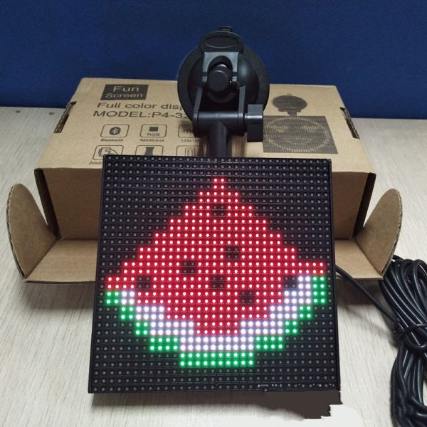 Full-Color Bluetooth Emotion Car Led Display