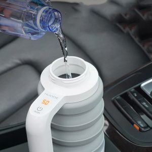 Car Folding Electric Heating Kettle 12V Car Portable